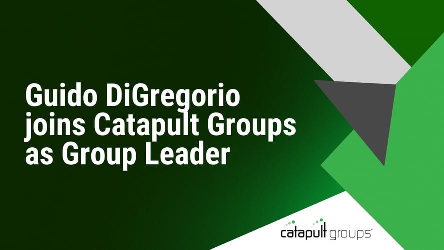 Guido DiGregorio joins Catapult Groups as Group Leader | Catapult Groups